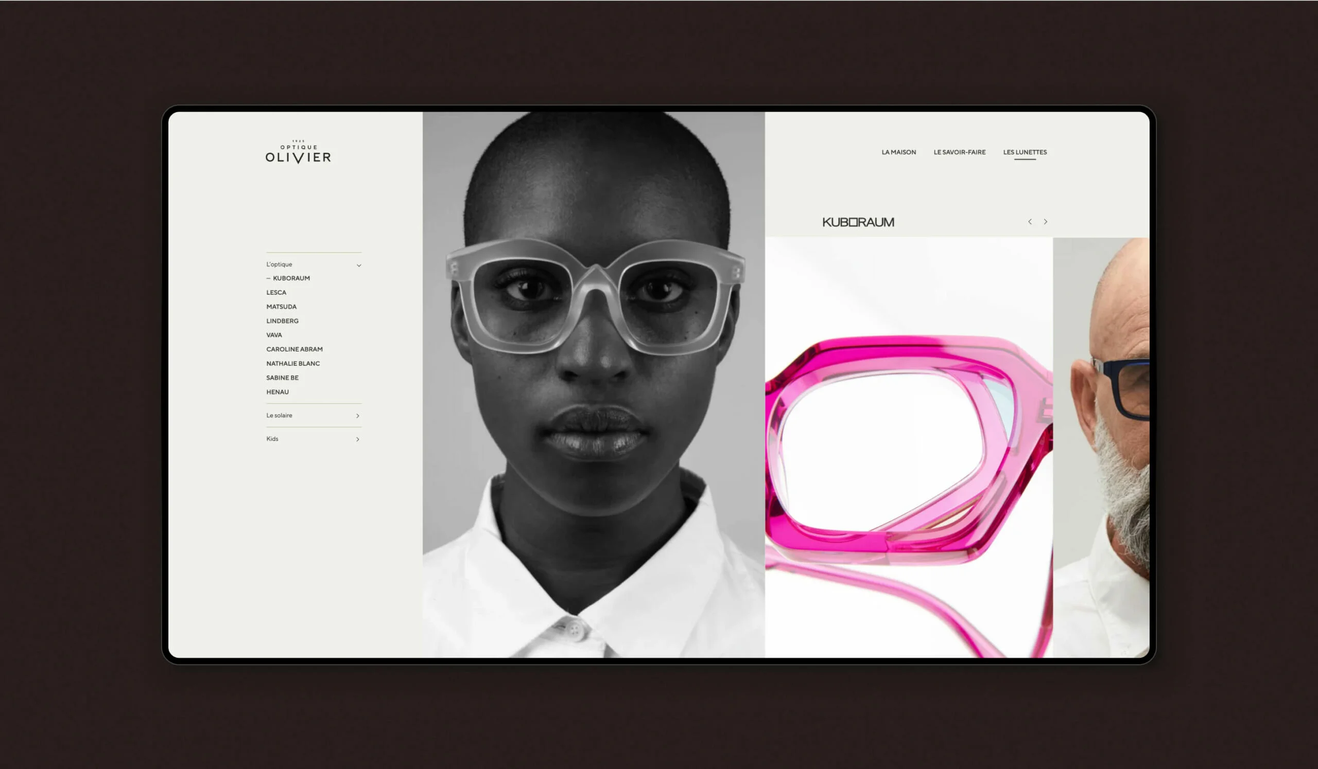 Image de présentation du projet Optique Olivier