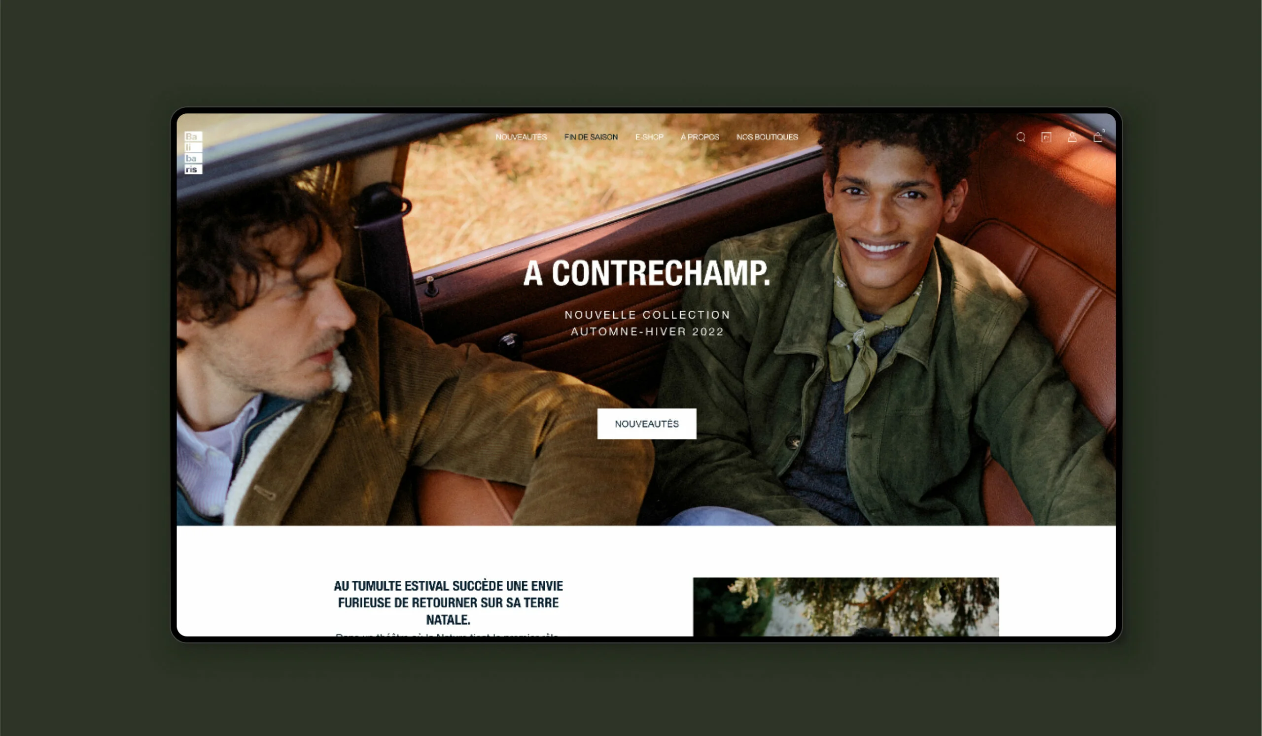 Image de présentation du projet Balibaris