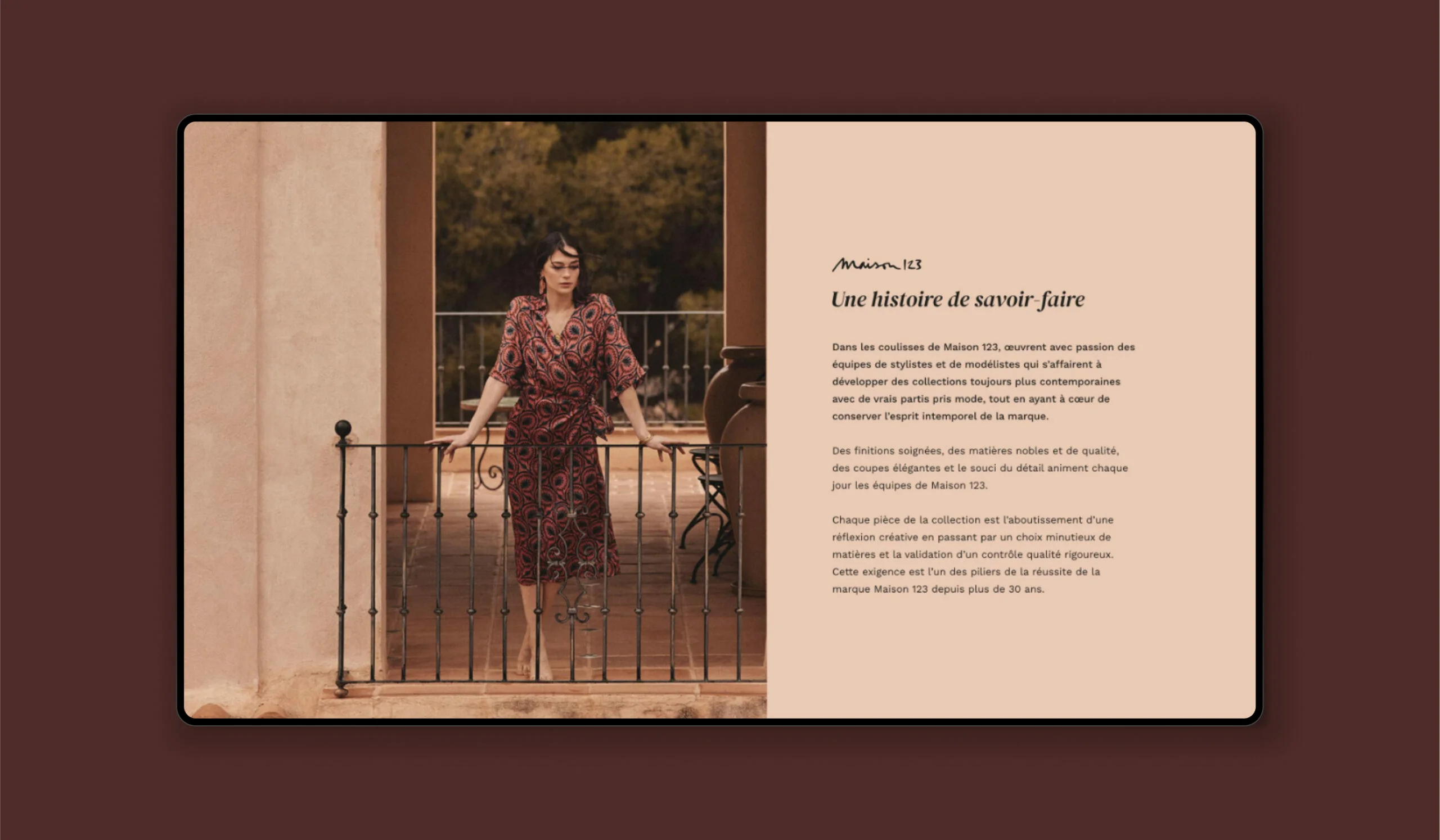 Image de présentation du projet Etam Groupe