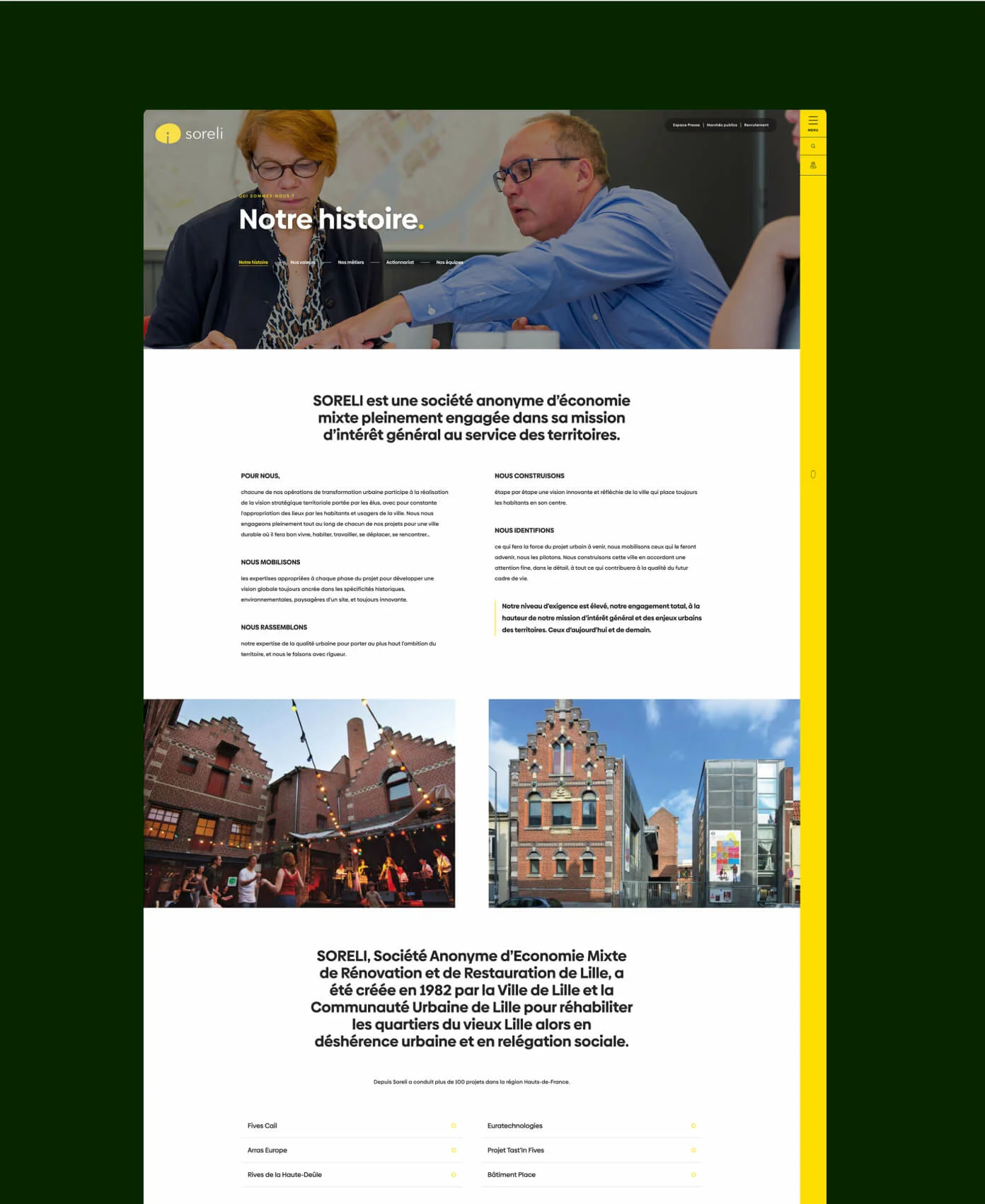 Image de présentation du projet Soreli